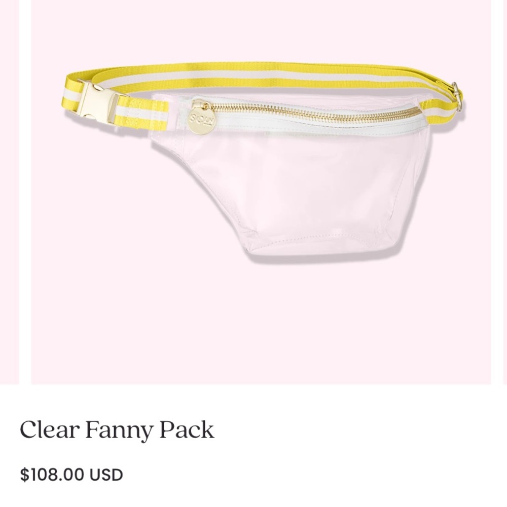 STONEY CLOVER lane lemon Fanny pack!